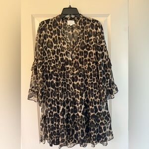 Robert Rodriguez Barneys New York Leopard Print Dress.
